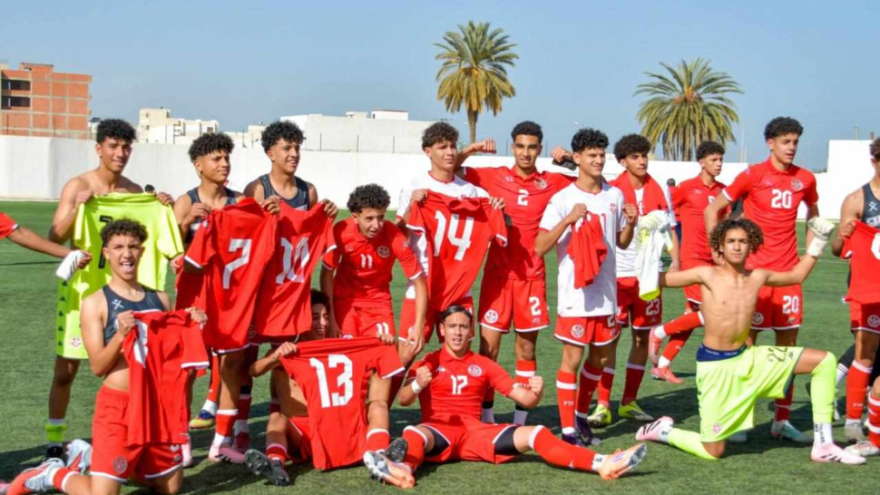 المنتخب التونسي لأقل من 16 سنة يتوج بلقب بطولة شمال إفريقيا 